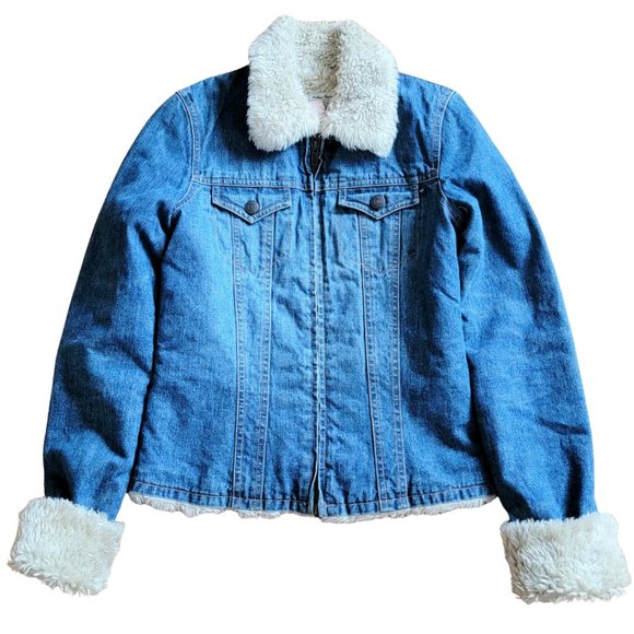 abercrombie and fitch mens jean jacket 